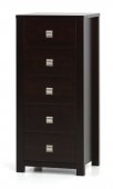 Komoda "Palermo" 5-iø stalèiø (Juoda vyðnia) - Informacija apie produkt 